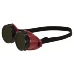 ackson Safety IRUV Shade 5 Cutting & Welding Goggles – Fixed Front, Red