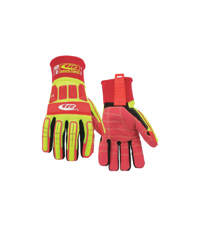 Ansell Ringers Heavy Duty Impact Gloves, High Cut Resistance