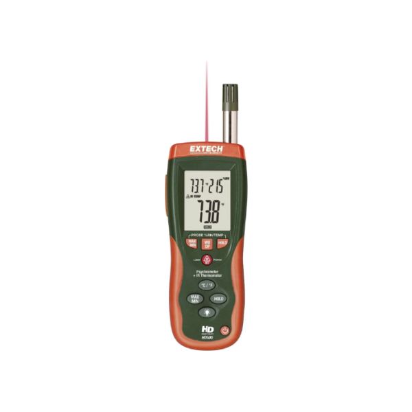 EXTECH Psychrometer with InfraRed Thermometer
