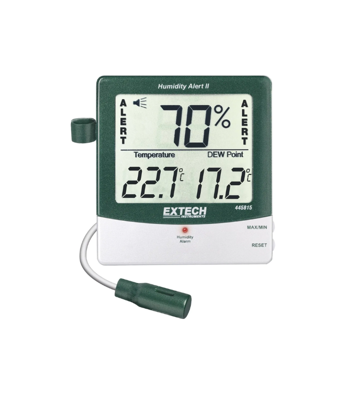 EXTECH Hygro-Thermometer Humidity Alert with Dew Point