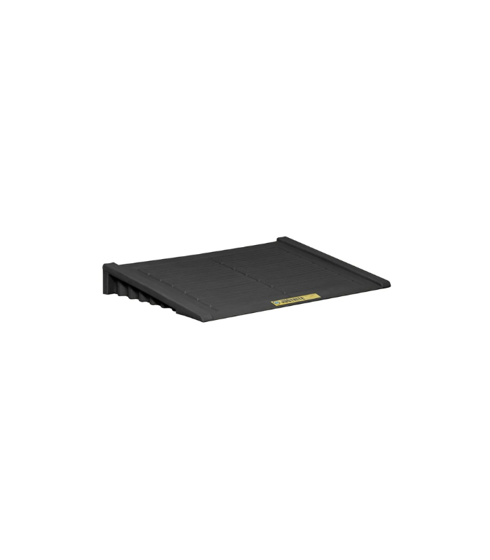 26C40BA2-C69B-4ACB-89B1-C1F07204C648 Ramp For 2 Drum And Larger EcoPolyBlend™ Accumulation Center, Recycled Polyethylene, Black