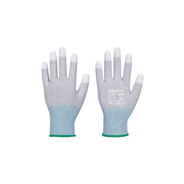 Portwest MR13 ESD PU Fingertip Glove