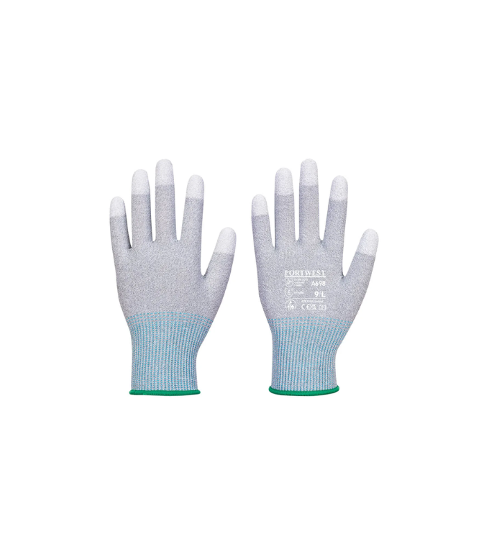 Portwest MR13 ESD PU Fingertip Glove