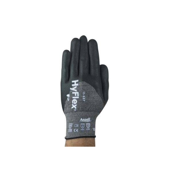 Ansell HyFlex®Cut Resistant Glove, 3/4 Dip Protection, Ultralight Weight