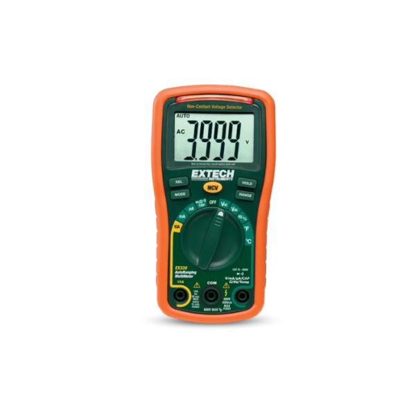 EXTECH 12 Function Mini Multimeter + Non-Contact Voltage Detector