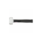 Westward Steel Drilling Hammer, Steel Handle, 3 lb Head Weight, 1 5/8 inch Dia, 12 inch Overall Length, Round Shape