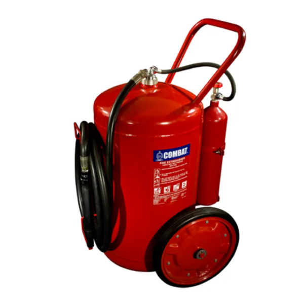 50Kg-Dry-Powder-Trolley-Type-Fire-Extinguisher-Stored-Pressure-LPCB-Approved-Model-C-50ATP-Manufacturer-Lingjack-Compat-Starlink.