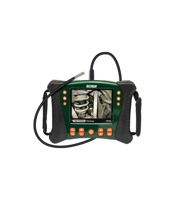 EXTECH HD VideoScope Kit with HDV600 Monitor and 5.8mm Semi-Rigid Probe