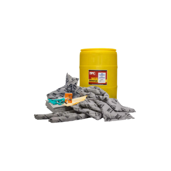 BRADY Fire-Resistant ALLWIK Drum Universal Spill Kit