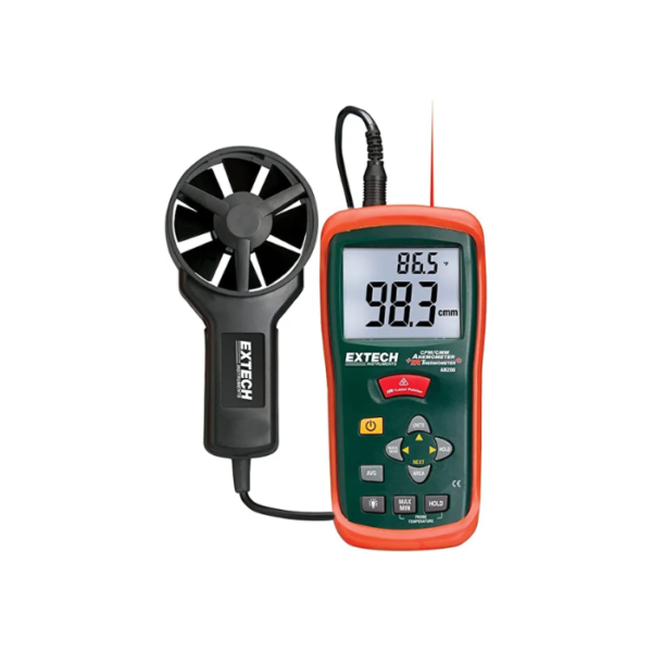 EXTECH CFM/CMM Mini Thermo-Anemometer with built-in InfraRed Thermometer