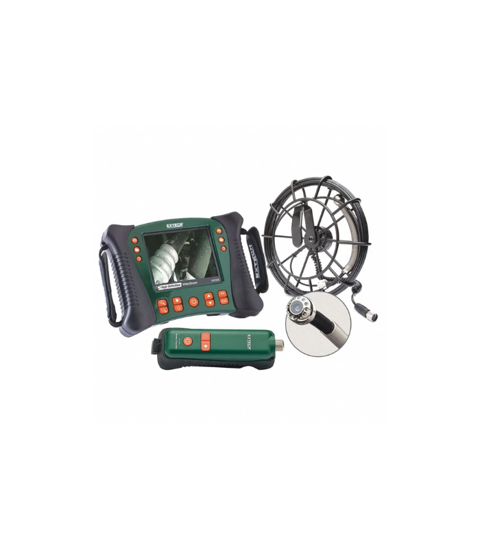 EXTECH HD VideoScope Plumbing Kit with HDV600 Monitor and 30m Probe