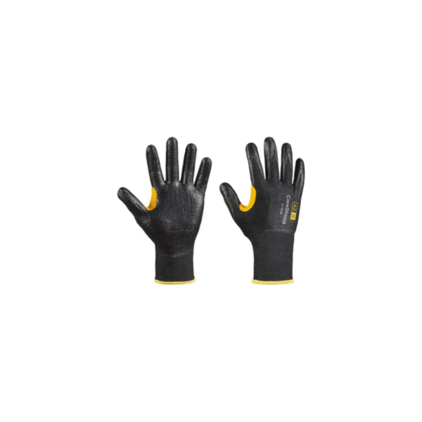 Cut Resistant Gloves, Size 9, An Ansi/isea Cut Level, Palm, Nitrile Glove Coating Material - Honeywell