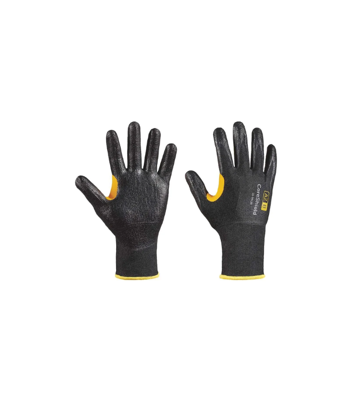 Cut Resistant Gloves, Size 10, A2 Ansi / Isea Cut Level, Palm, Nitrile Glove Coating Material - Honeywell