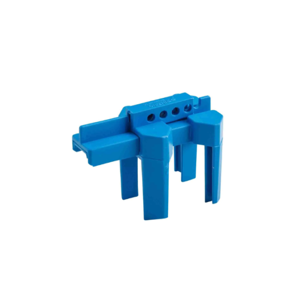 BRADY 4-Legged Ball Valve Lockout- Blue