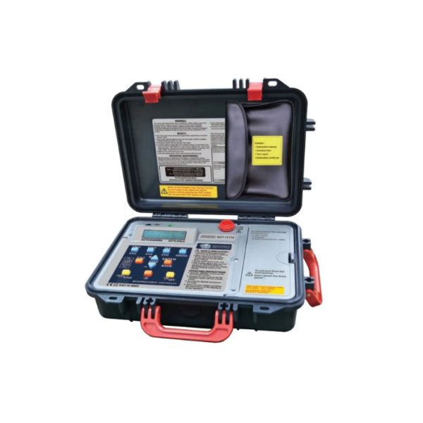 BESANTEK 15kV Digital High Voltage Insulation Tester with Voltmeter