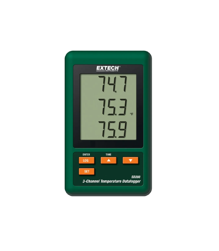 EXTECH 3-Channel Temperature Datalogger