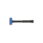 NUPLA Soft-Face Drilling Hammer, Fiberglass Handle, 3 lb Head Weight, 1 5/8 inch Dia, 14 inch Overall Length 6894266