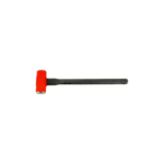 Westward Double Face Sledge Hammer, Steel, 10 lb Head Weight, 30 inch Overall Length, Ribbed Grip