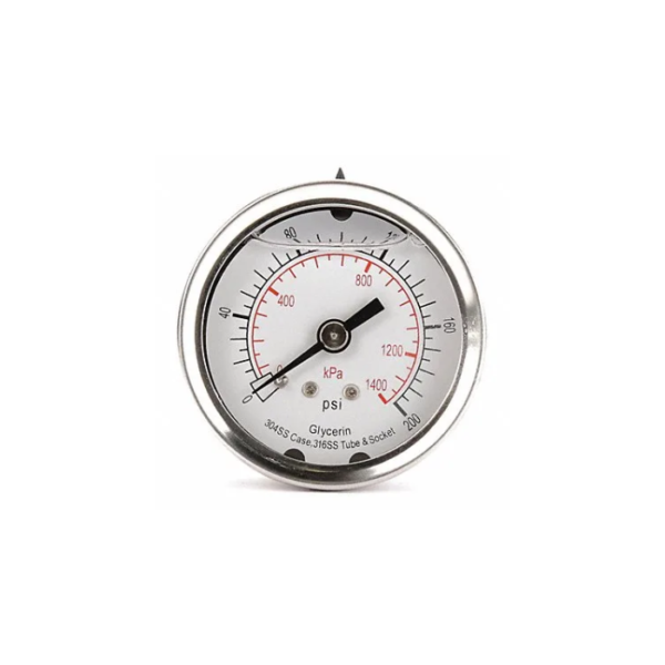D1361 Pressure Gauge Liquid Filled 2 In