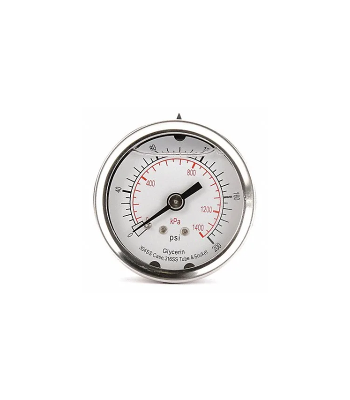 D1361 Pressure Gauge Liquid Filled 2 In