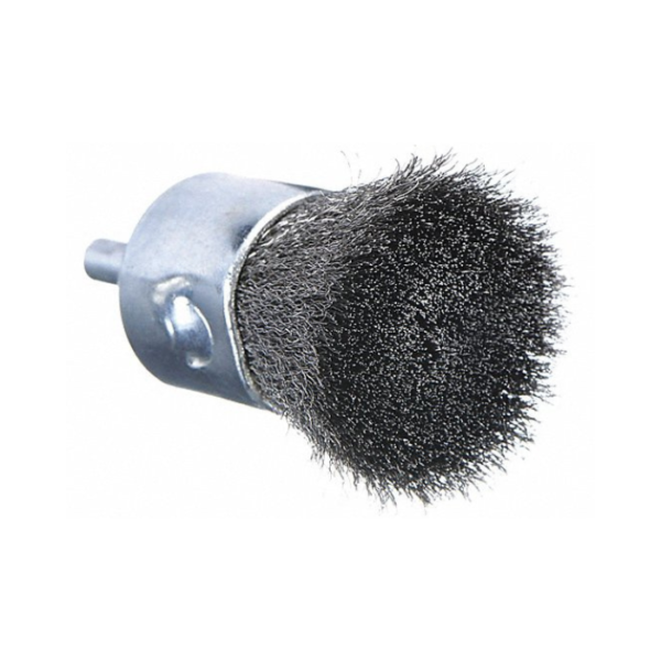 Crimped-Wire-End-Brush-1-inch-1-4-in-Shank-0.01-in-Wire-Dia.-3-8-in-Bristle-Trim-Length-Starlink.