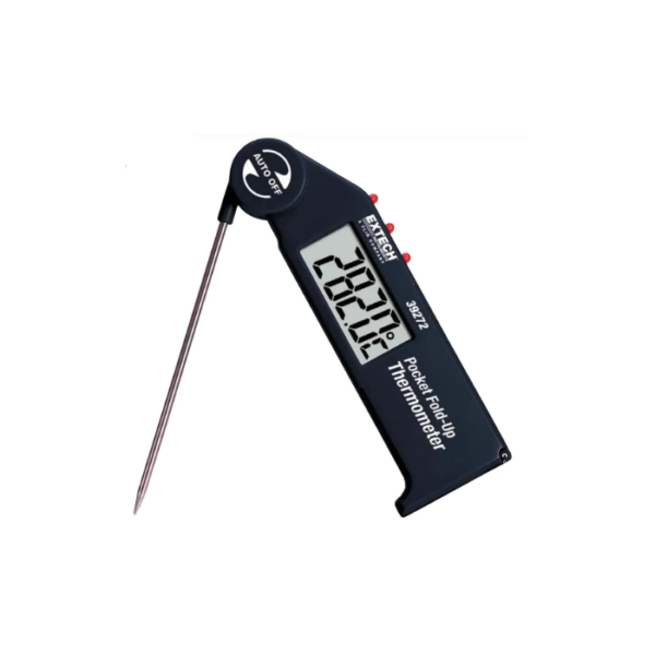 EXTECH Pocket Fold up Thermometer with Adjustable Probe