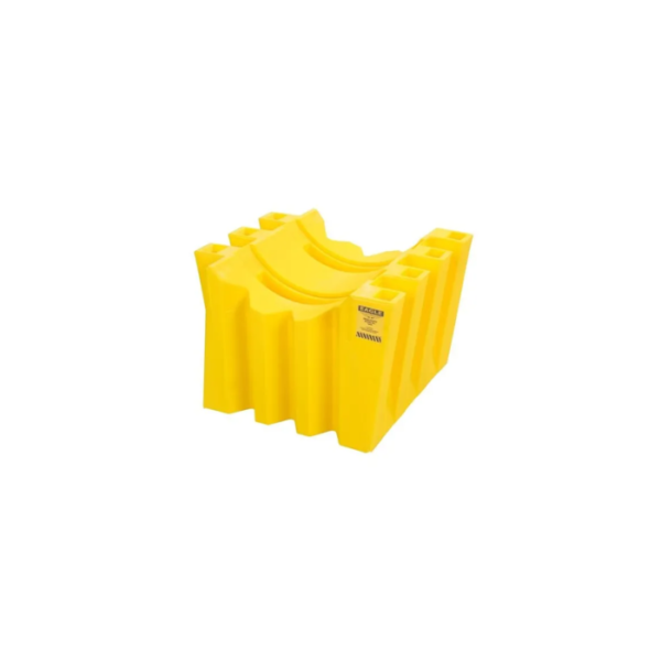 Justrite Eagle 1 Drum Cradle for Horizontal Drum Stacking System, Yellow