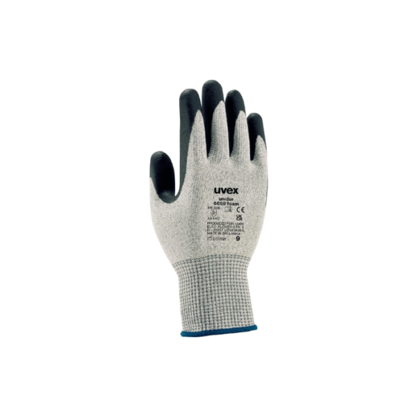 UVEX High Cut Resistance Gloves, Nitrile Rubber Coating
