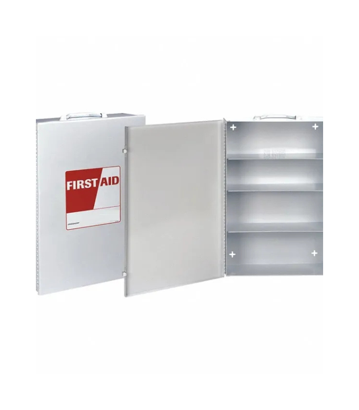 Empty-First-Aid-Wall-Mount-Cabinet-Metal-White-Starlink