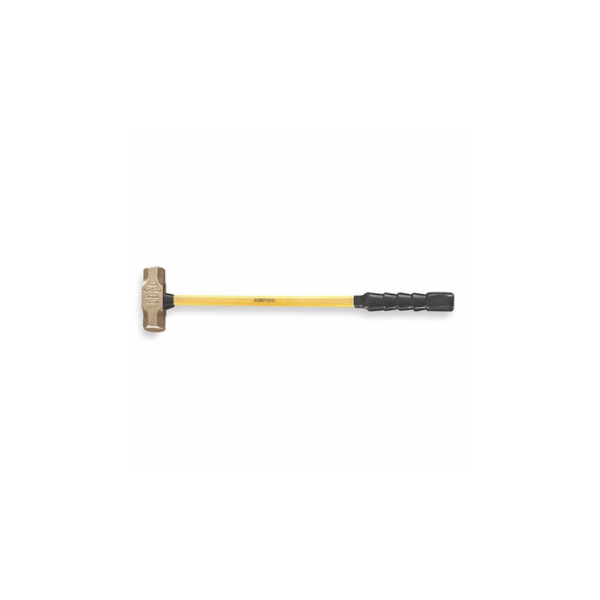 Ampco Sledge Hammer, 3 lb Head Weight, 1 3/4 in Head Width, 15 in Overall Length