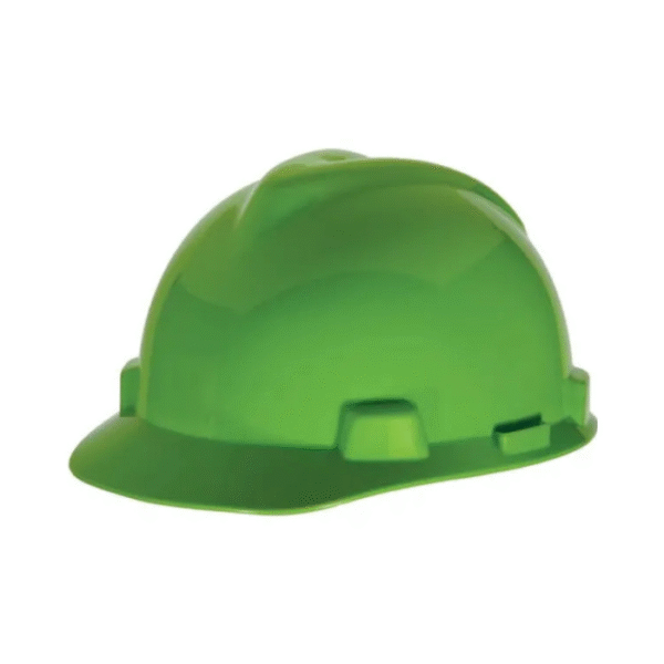 Hard-Hat-Shell-Only-Green-Color-Half-Brim-V-gard-Cap-Ansi-Z89.1-2014-Msa-Starlink