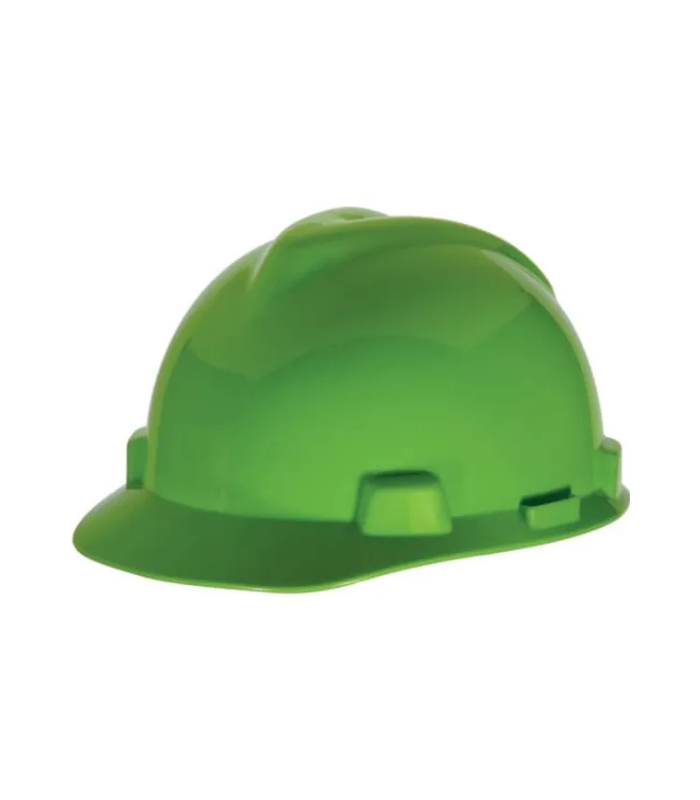 Hard-Hat-Shell-Only-Green-Color-Half-Brim-V-gard-Cap-Ansi-Z89.1-2014-Msa-Starlink