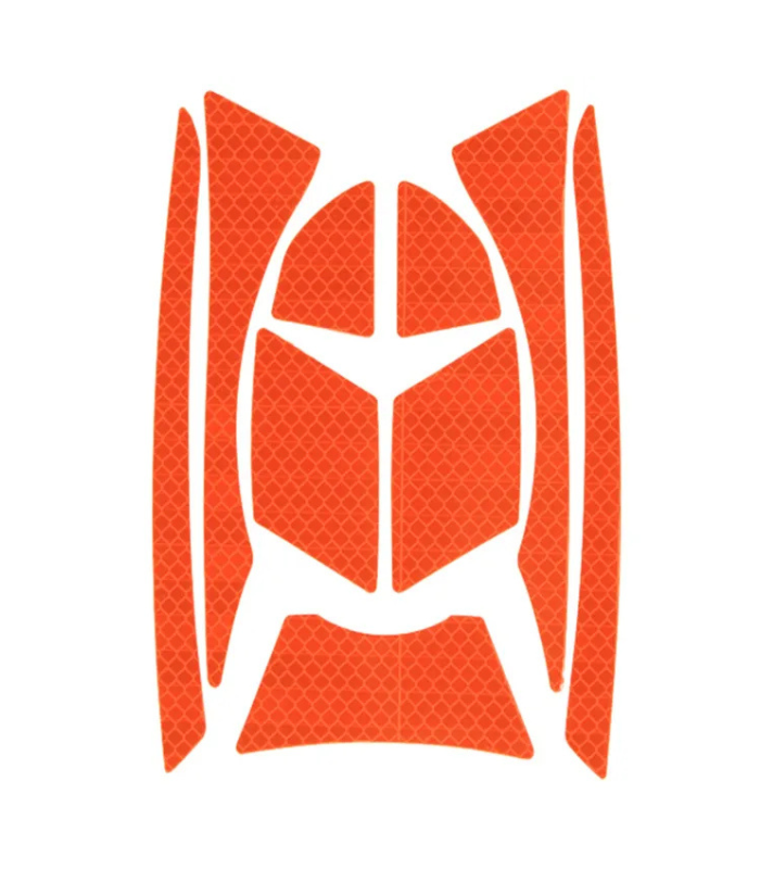 JSP CR2 Prismatix™ Reflective Decal Kit for EVO®2 3 - High Visibility Orange - Pack of 2-Starlink JSP-CR2-Prismatix™-Reflective-Decal-Kit-for-EVO®2-3-High-Visibility-Orange-Pack-of-2-Starlink