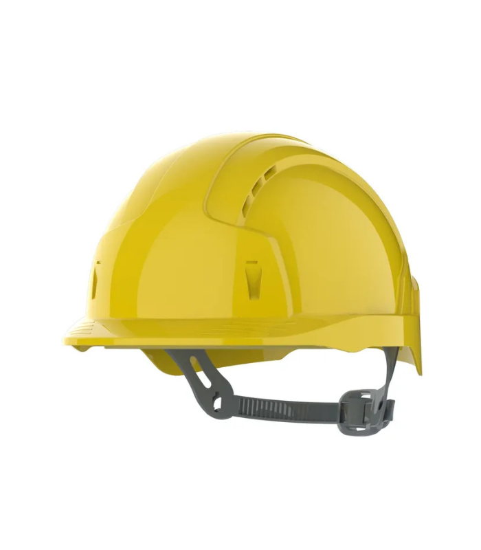 JSP EVOLite® Safety Helmet - Slip Ratchet - Vented - Yellow-Starlink JSP-EVOLite®-Safety-Helmet-Slip-Ratchet-Vented-Yellow-Starlink