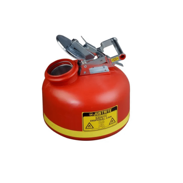 Justrite-Safety-Can-For-Liquid-Disposal-2-Gallon-Polyethylene-Red-Starlink