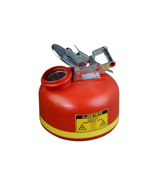 Justrite-Safety-Can-For-Liquid-Disposal-2-Gallon-Polyethylene-Red-Starlink