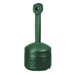 Justrite-Smokers-Cease-Fire®-Forest-Green-Cigarette-Receptacles-Starlink.