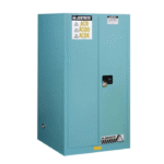 Justrite-Sure-Grip®-EX-Corrosives-Acid-Steel-Safety-Cabinet-60-Gallon-2-Self-Close-Doors-Blue-Starlink
