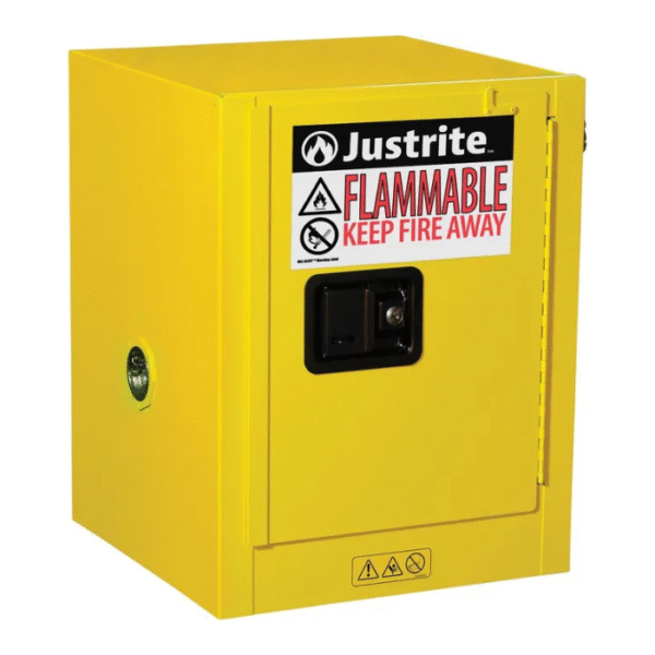 Justrite-Sure-Grip®-EX-Countertop-Flammable-Safety-Cabinet.4-Gallon1-Manual-Close-Door-Starlink