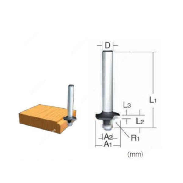 Makita-Accessories-Rounding-Bit-6X15-Starlink