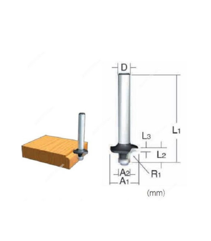 Makita-Accessories-Rounding-Bit-6X15-Starlink