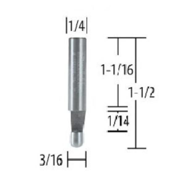 Makita-Accessories-Router-Bits-Bevel-Trim-Bit-6mm-Starlink
