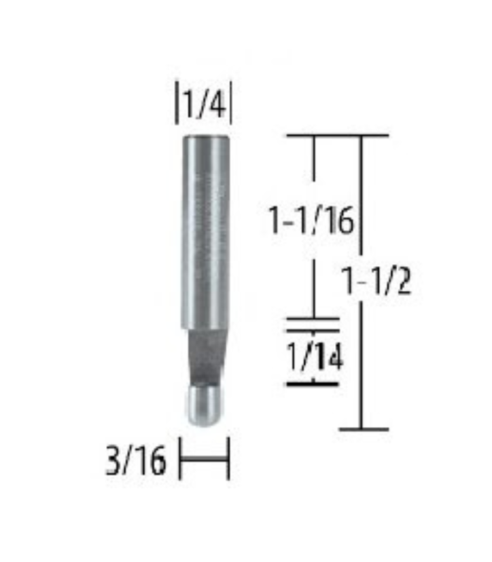 Makita-Accessories-Router-Bits-Bevel-Trim-Bit-6mm-Starlink