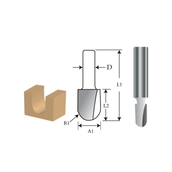 Makita-Accessories-Router-Bits-–-Round-Nose-Bit-8mm-Starlink