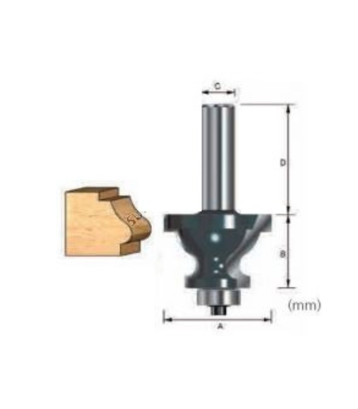 Makita-Bullnose-Mould-Bit-Starlink