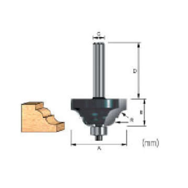 Makita-Classic-Roman-Ogee-Router-Bit-6-X-10mm-Starlink