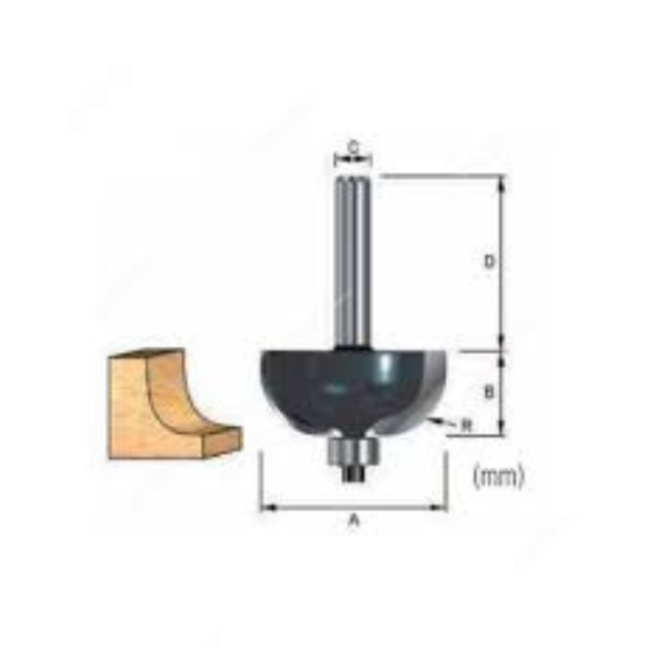 Makita-Cove-Router-Bit-8-x-12.7mm-Starlink