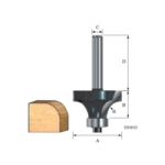 Makita Rounding Over Bit, 12 X 16mm-Starlink