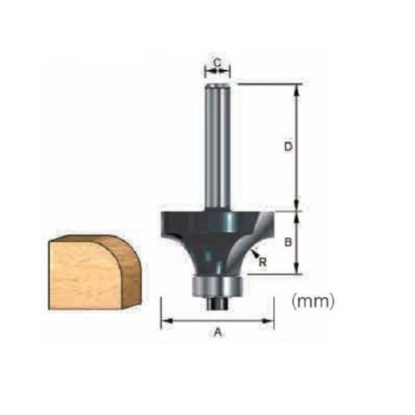 Makita-Rounding-Over-Router-Bit-6-X-12.7mm-Starlink