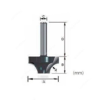 Makita-Router-Bit-Pierce-Round-Over-Bit-Plunge-Cutting-8mm-Starlink